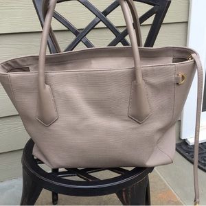 Dagne Dover 15” tote in Bleeker Blush